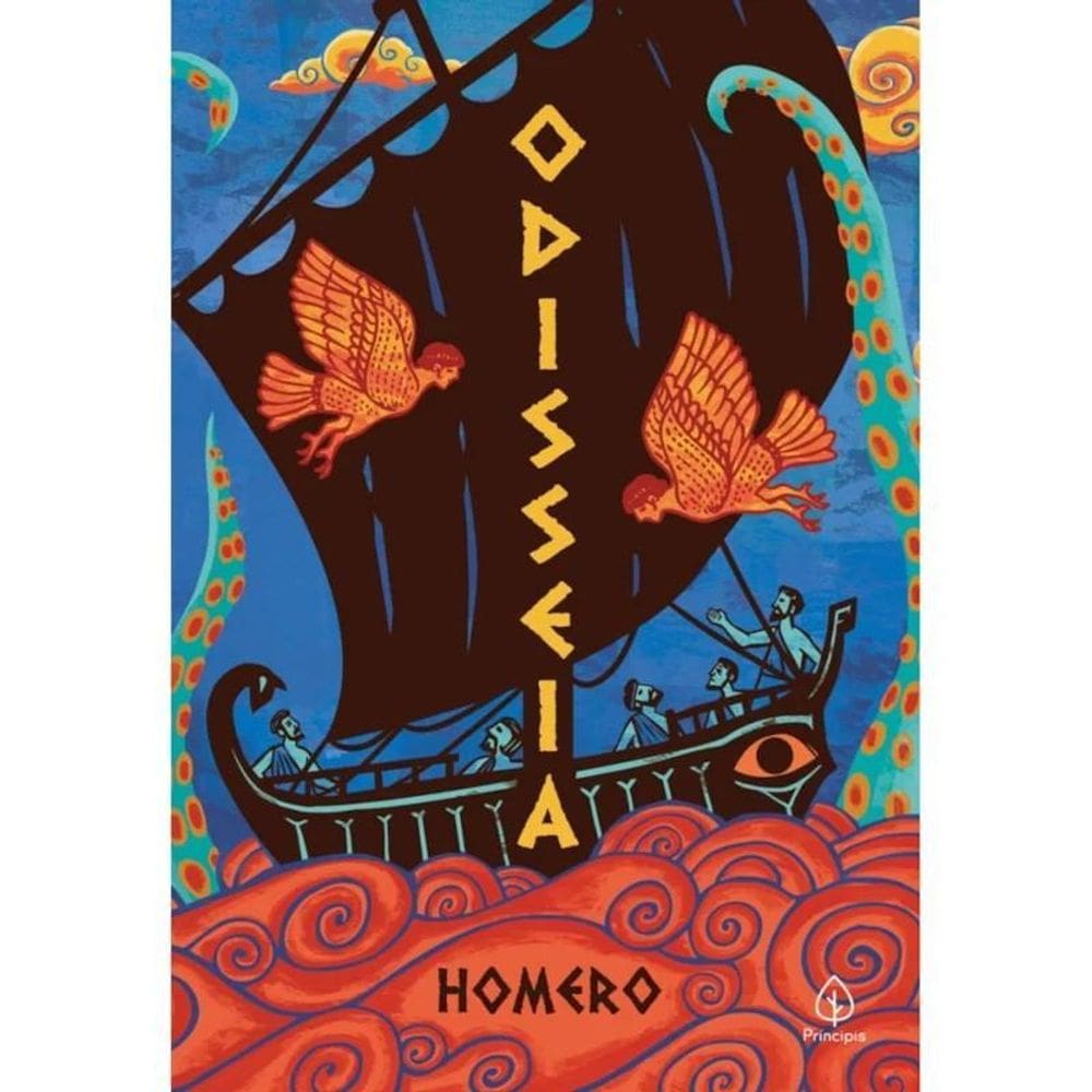Livro Odisseia - Homero - Editora Principis