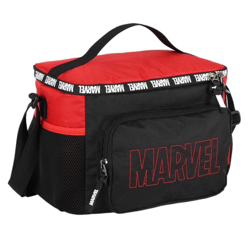 Lancheira Térmica Marvel Heróis Avengers Vermelho Luxcel