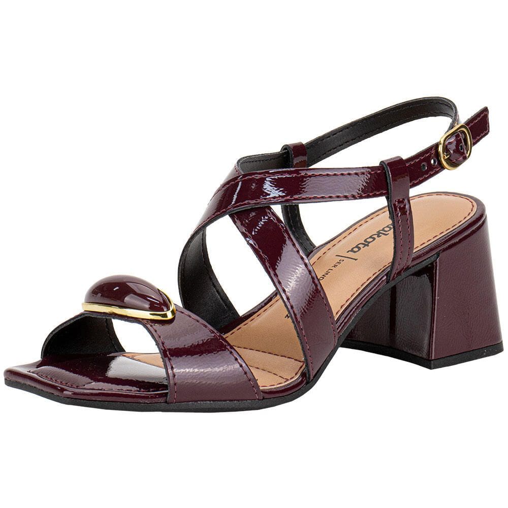 Sandália Feminina Salto Grosso Dakota Y9753