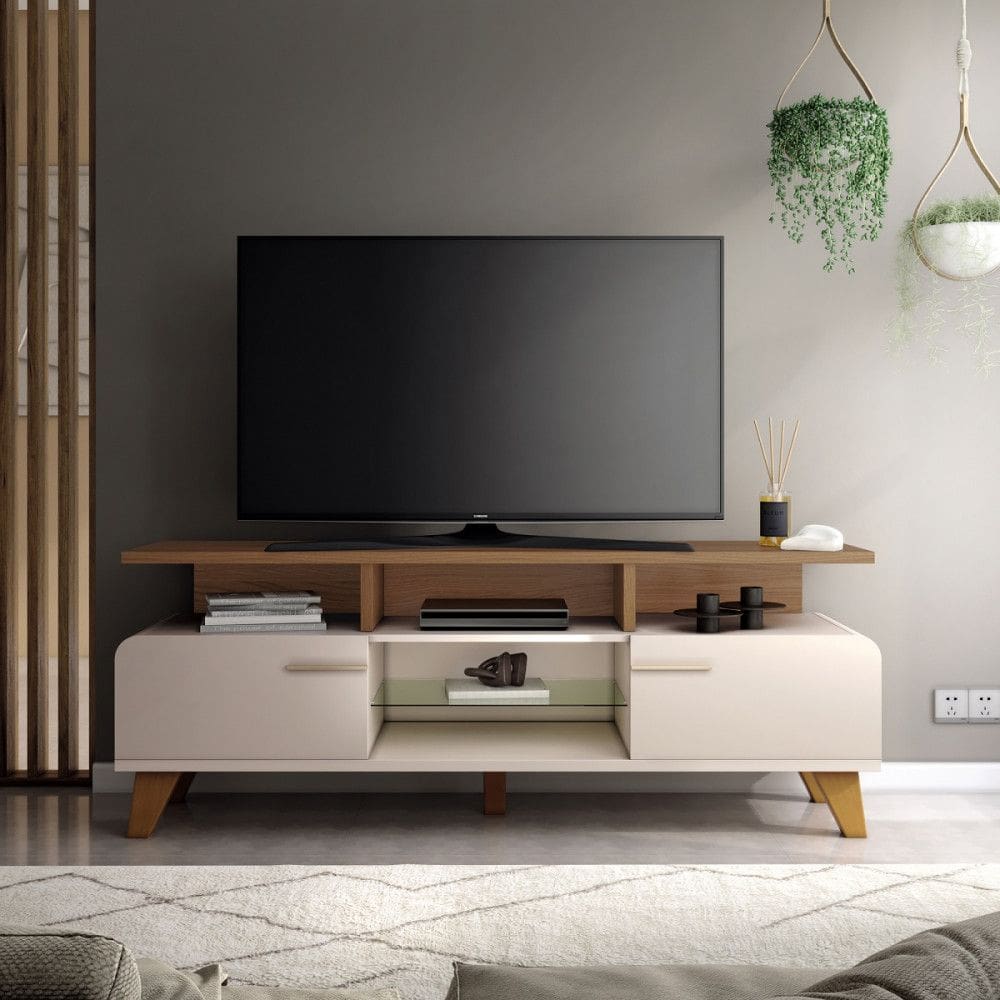 Rack para TV ate 60 Polegadas 2 Portas Essenza 1.6 HB Moveis