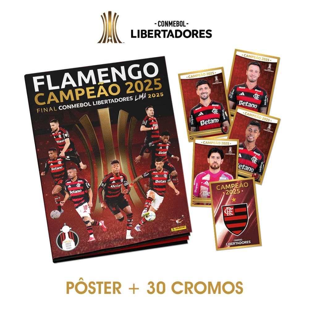 PÔSTER CAMPEÃO CONMEBOL Libertadores™ 2025