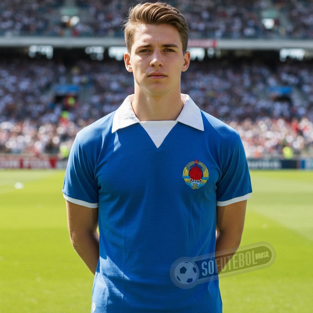 Camisa Iugoslávia 1980 - Modelo I