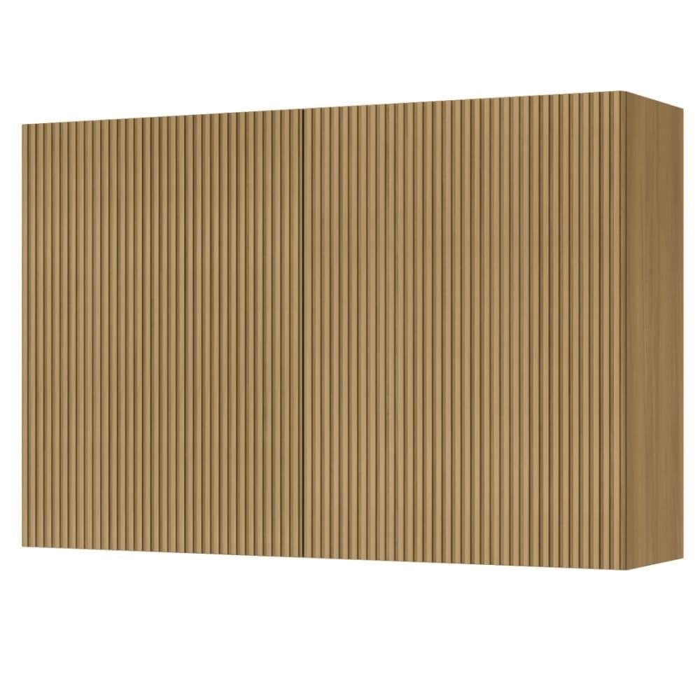 Armário Aéreo De Cozinha 1,20m 2 Portas 100% Mdf Cléo Raissa Madeirado Nesher