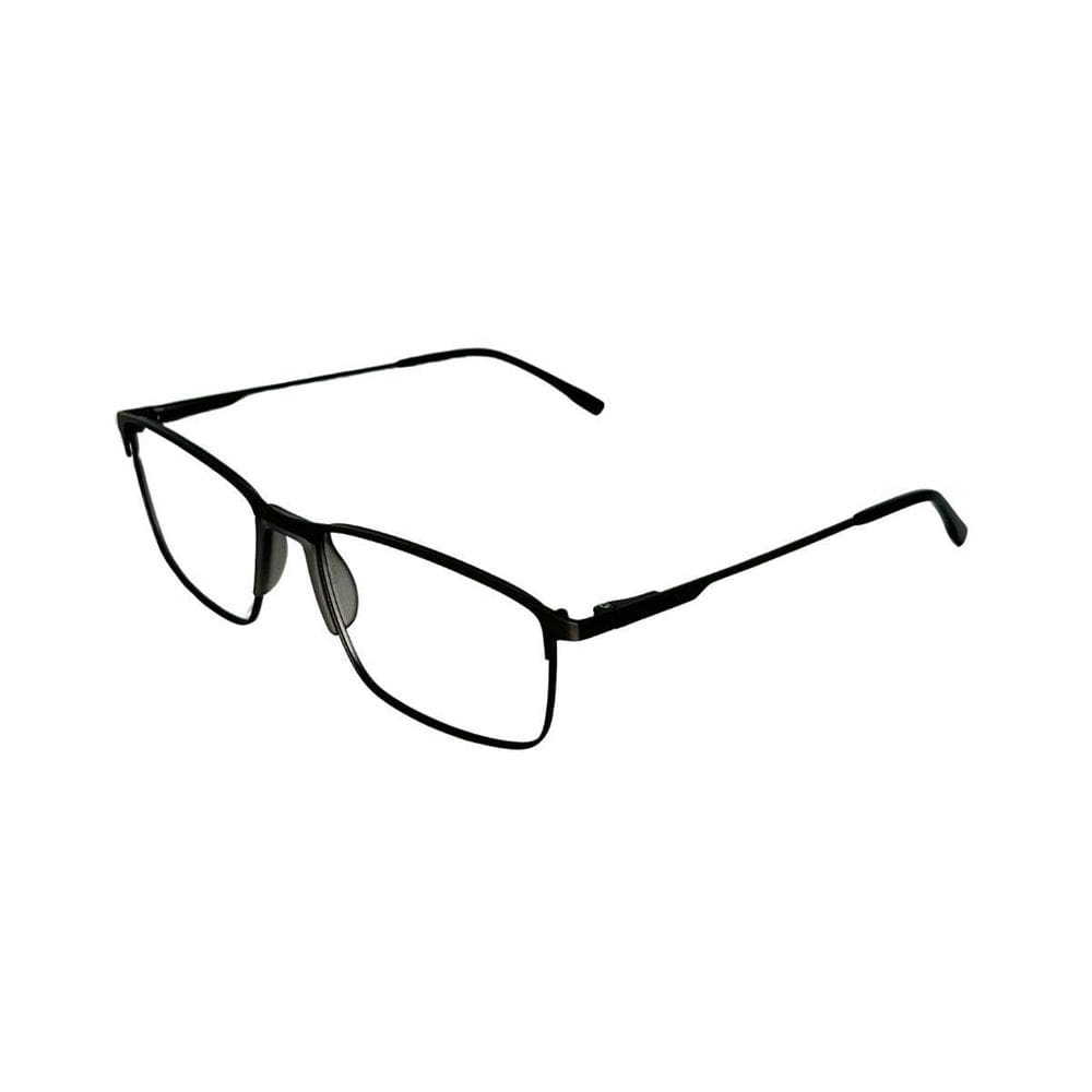 Armação De Óculos Bulget Bg1736M 02B Grafite Fosco