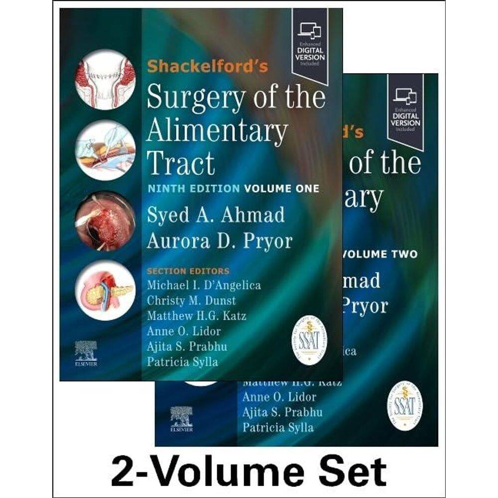 Shackelford Surgery Of The Alimentary Tract 2 Vols