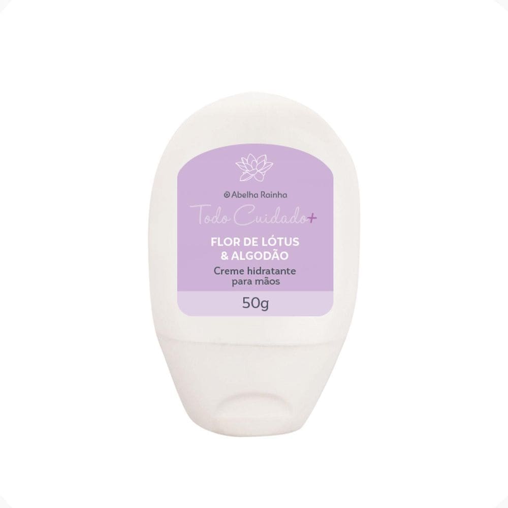 Hidratante Mãos Flor Lótus E Algodão 50G Todo Cuidado Mais