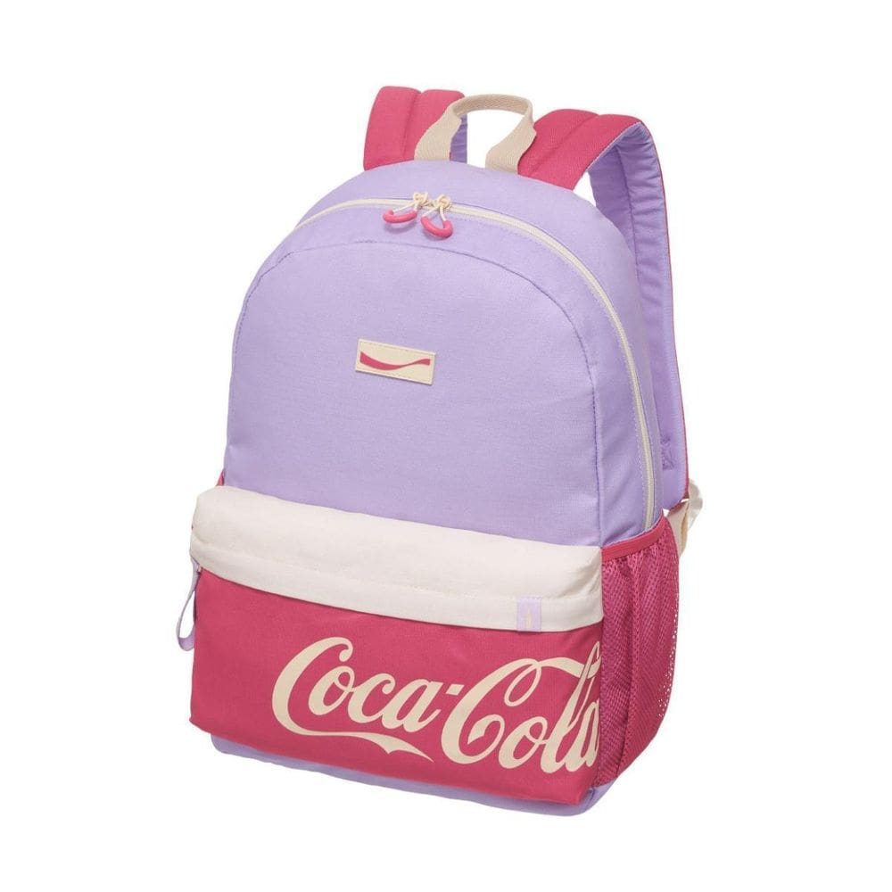 Mochila Costas Coca Cola Refreshing Escolar Juvenil Passeio