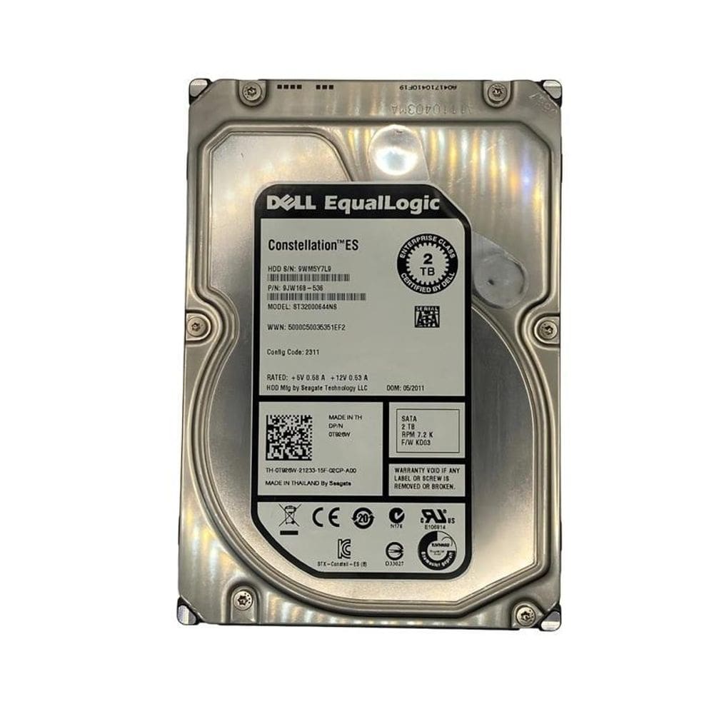 Hd Sata Storageserver Dell Equalogic 2Tb Ps6500/6510 0T926W