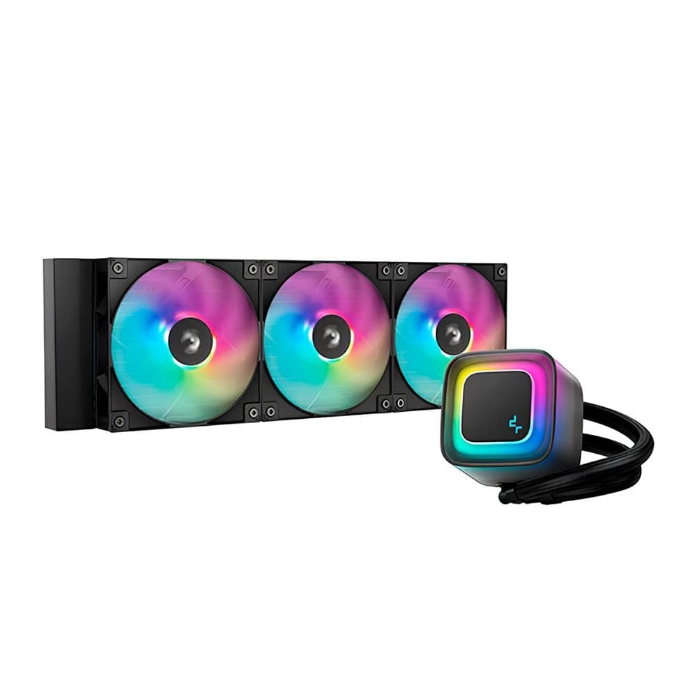 Water Cooler DeepCool LE 360 V2 RGB 360mm - (AMD / INTEL) - TDP 280W - Preto - R-LE360-BKAMMC-G-2