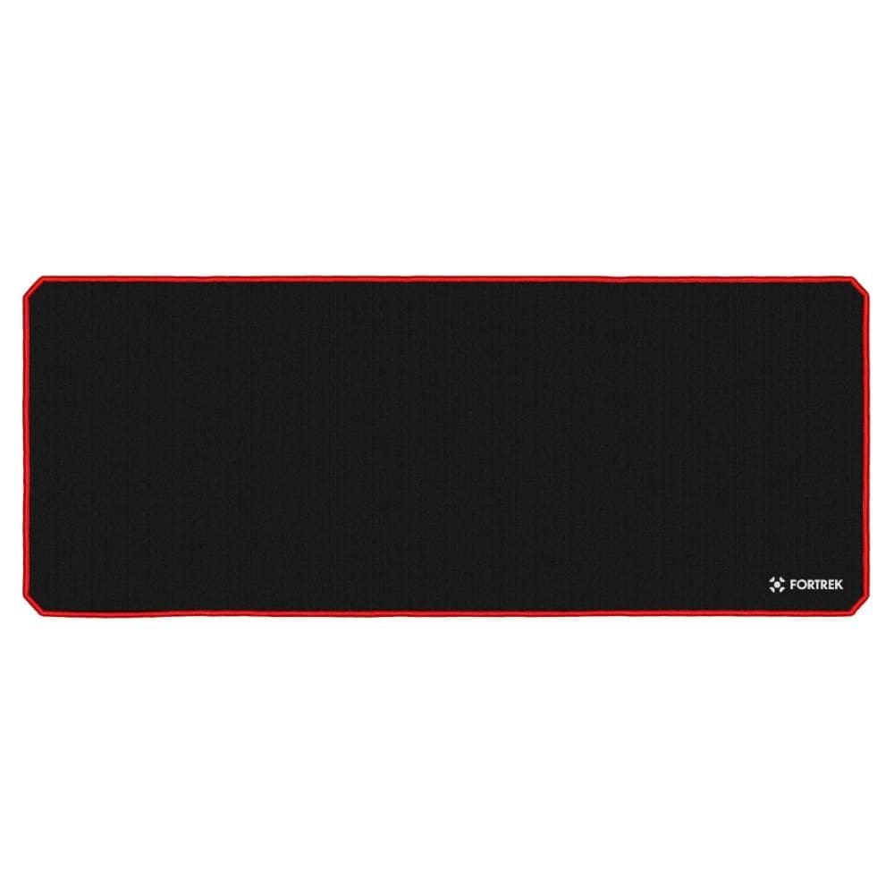 Mouse Pad Gamer Fortrek Speed MPG103 - Extra Grande - 800 x 300 x 4mm - Preto e Vermelho - 77537