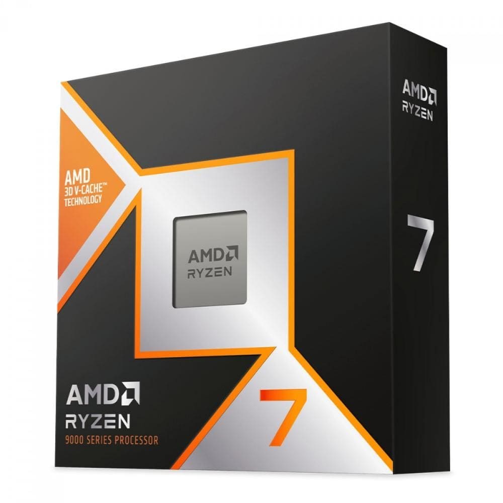 AMD Ryzen 7 9800X3D - 8 Núcleos - 16 Threads - 4.7GHz (Turbo 5.2 GHz) - Cache 104MB - AM5 - TDP 120W