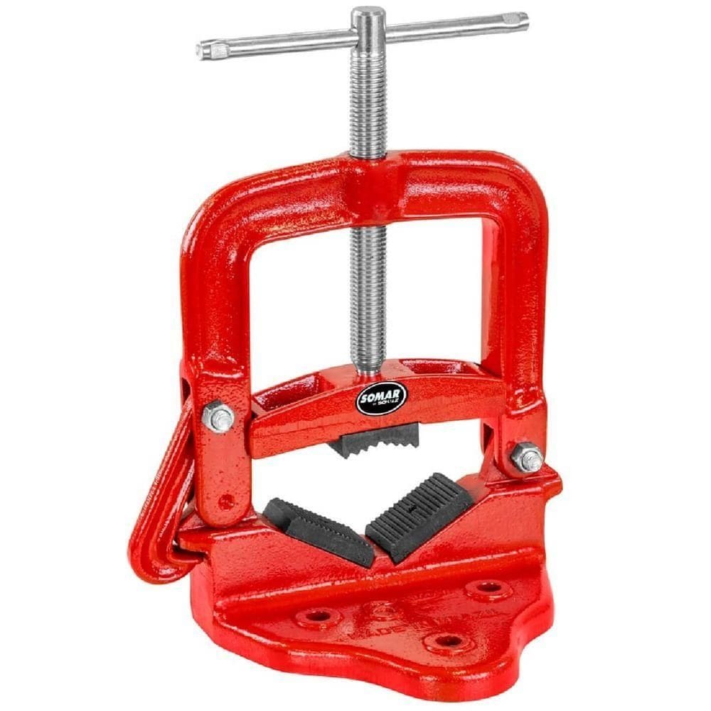 Morsa Para Tubo Fixo 2”” - 10.014 - Somar Morsa Para Tubo Fixo 2” - 10.014 - Somar