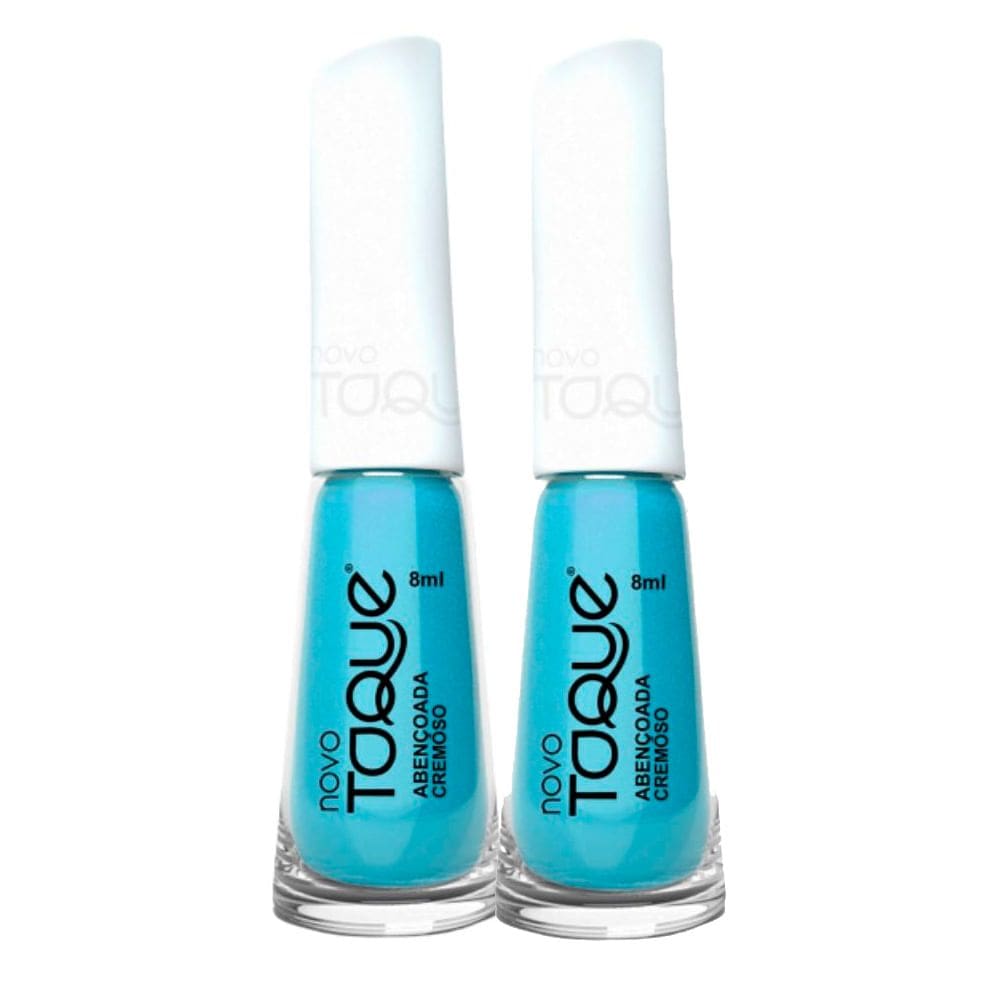 Kit 2 Esmalte Novo Toque Abençoada Cremoso 8ml