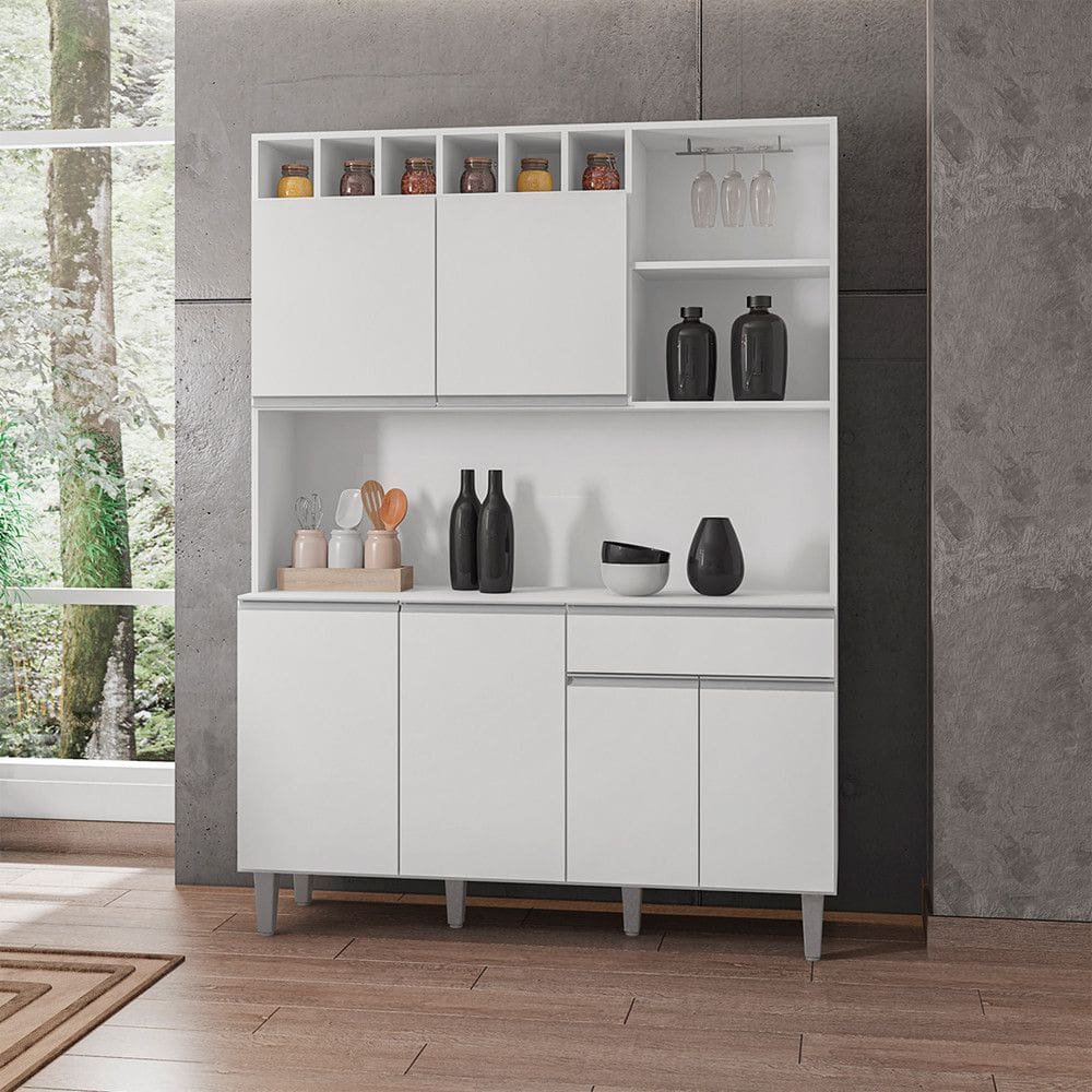 Kit Cozinha Alice Armario Completo AJL Moveis