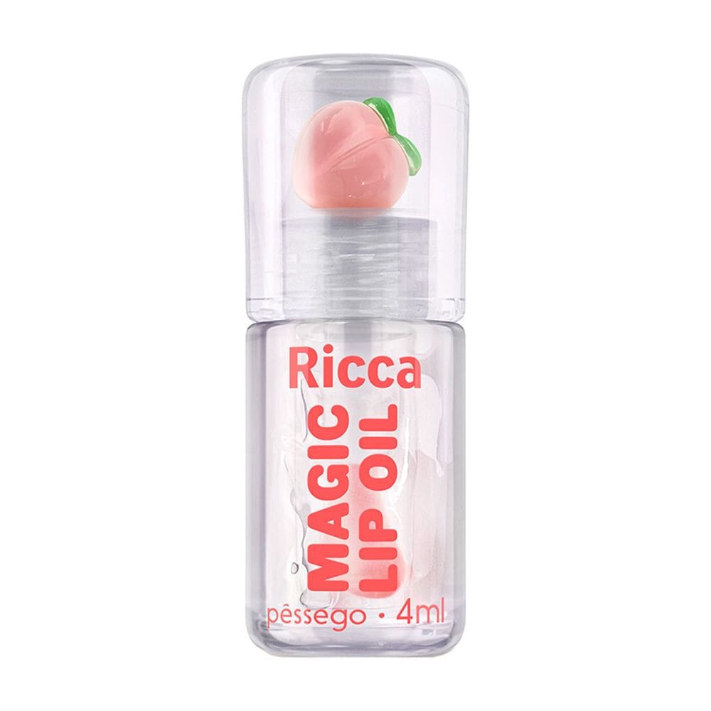 Magic Lip Oil Ricca Pêssego 4ml