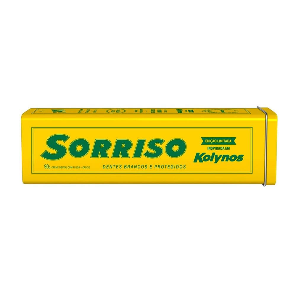 Creme Dental Sorriso Kolynos Lata 90g