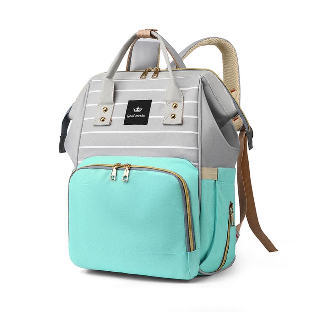 Bolsa Mochila Maternidade Cor Preto Bebê Espaçosa Reforçada