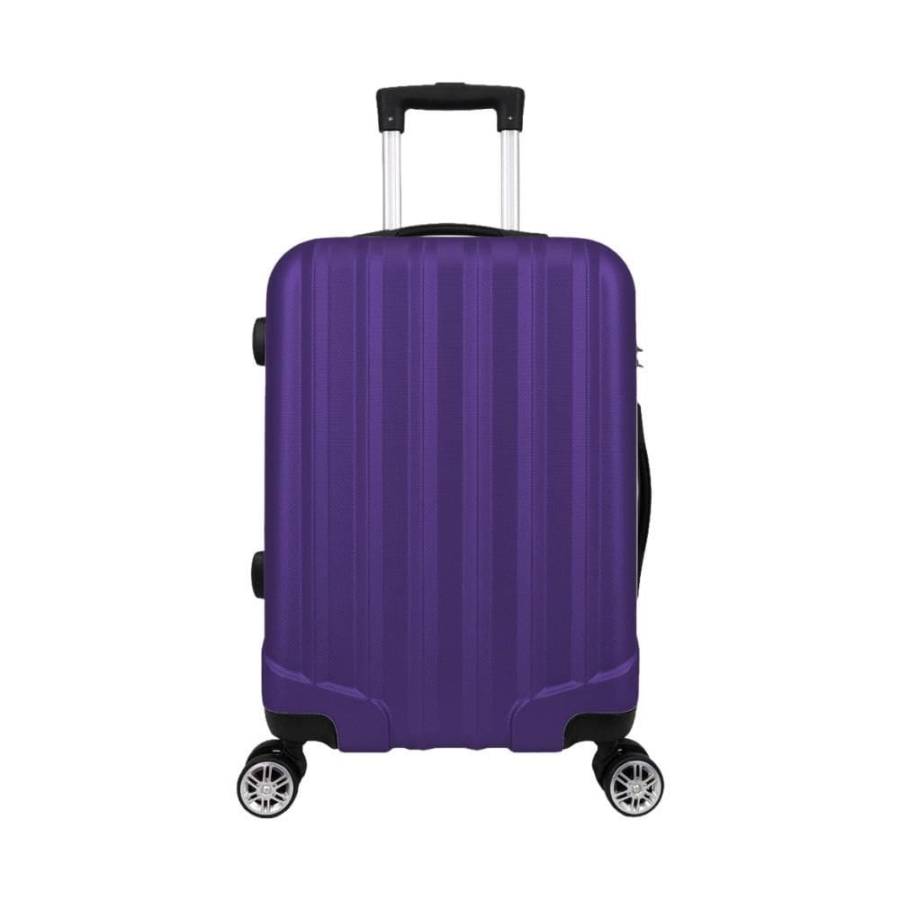 Mala de Bordo ABS 4 Rodas Action Fortt Roxa - MAB02-RX