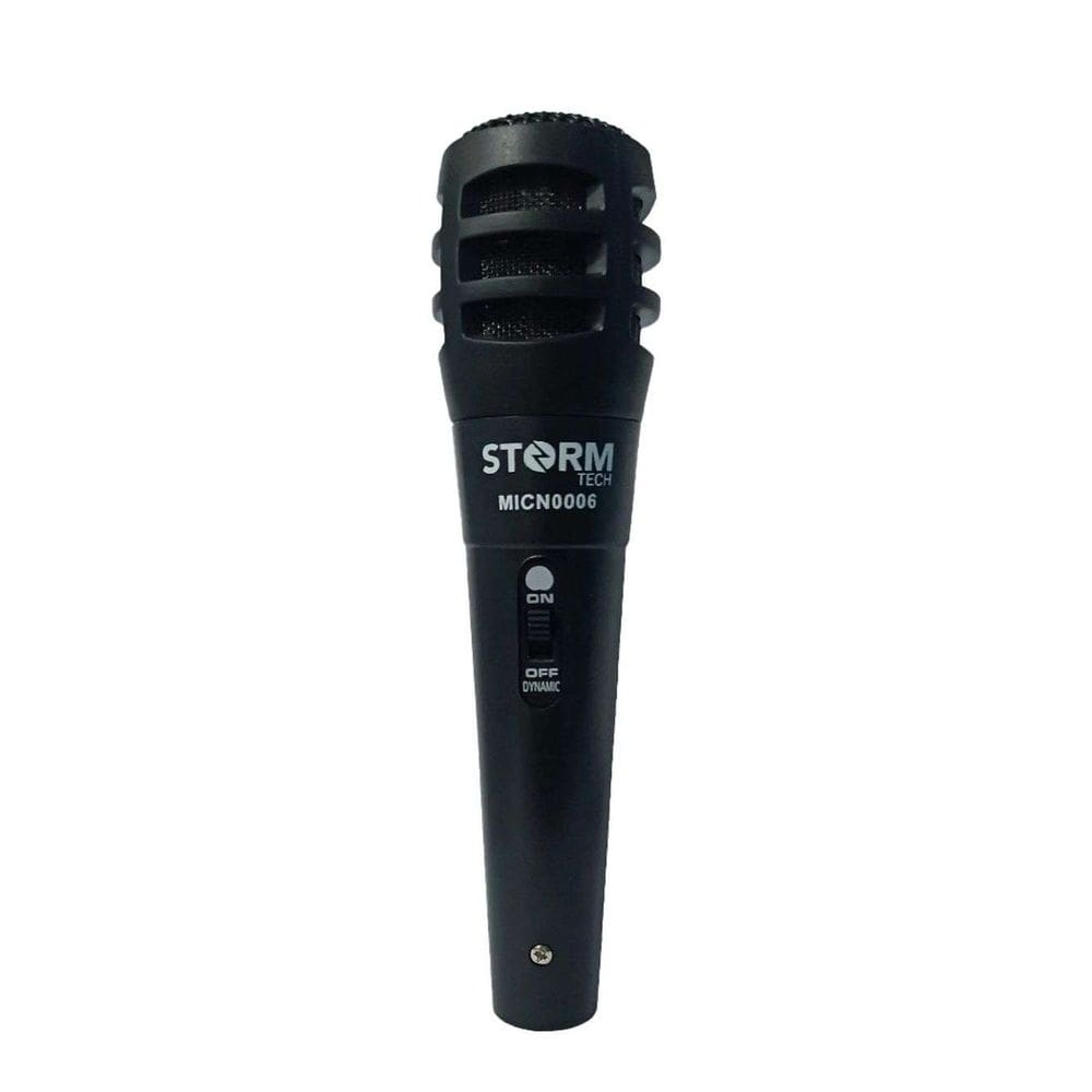 Microfone Com Fio Storm MICN0006 Preto