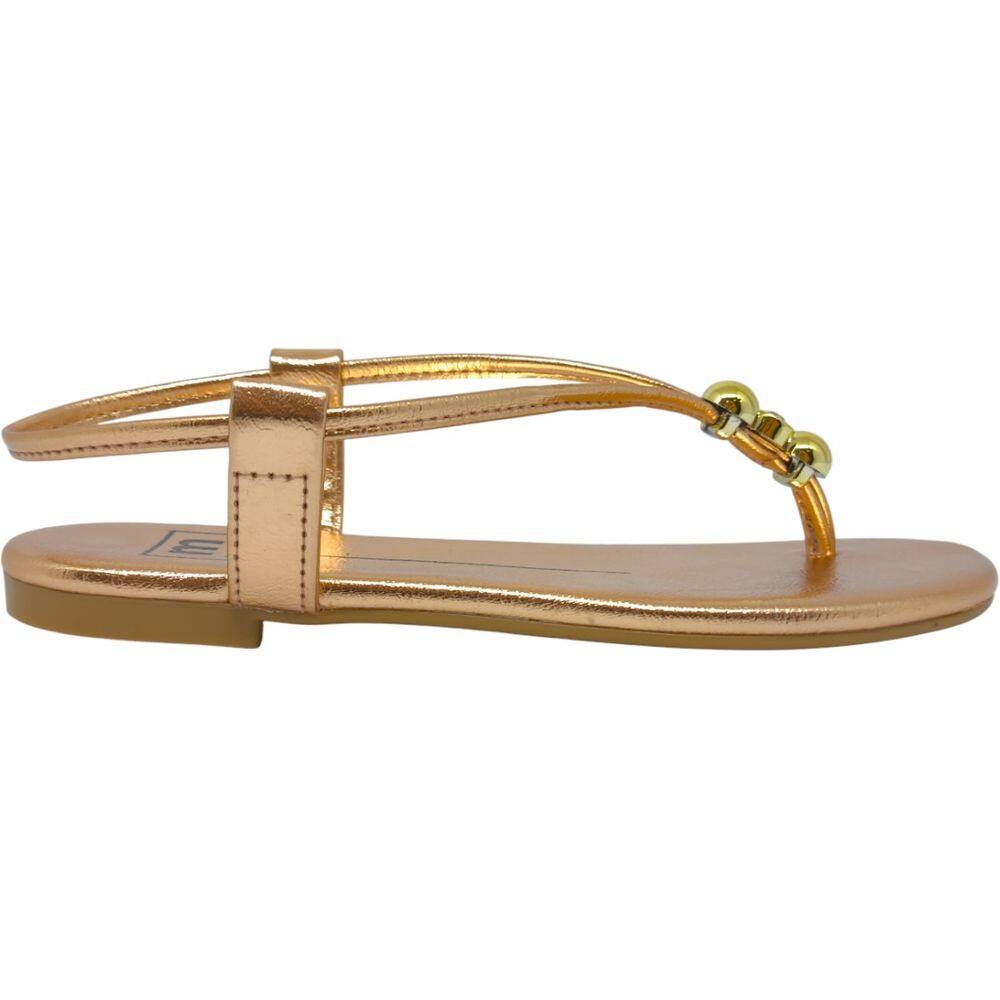 Sandália Rasteira de Dedo Feminina Casual Dia a Dia Passeio Trabalho Conforto Verão Moleca 5557.101