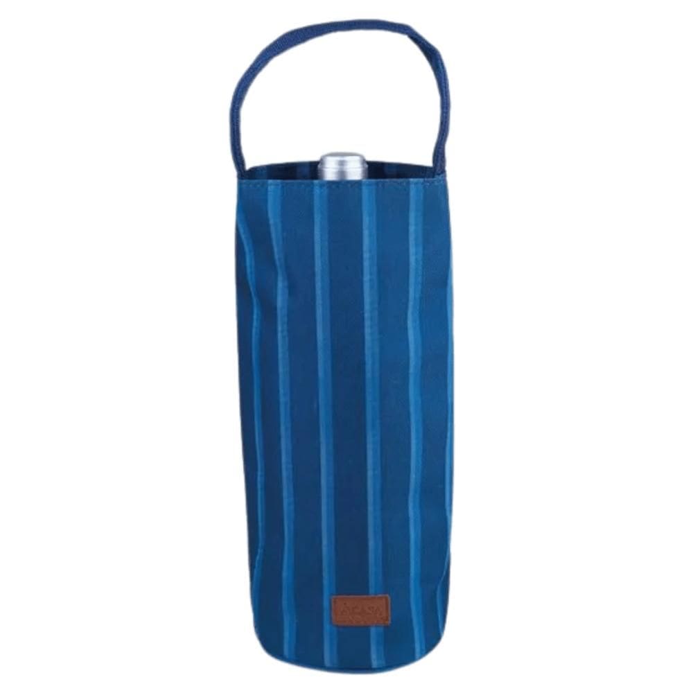 Bolsa Térmica A\\Casa Poliéster Azul para 1 Garrafa