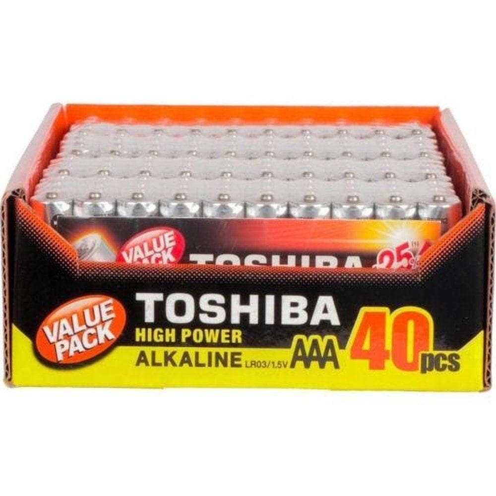 Pilha Alcalina Aaa Toshiba C-40