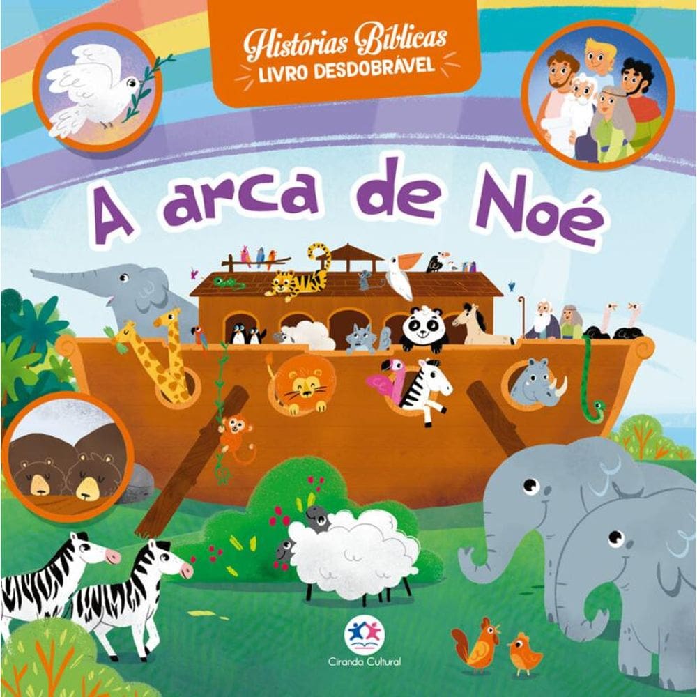 A Arca de Noé - com abas desdobrável
