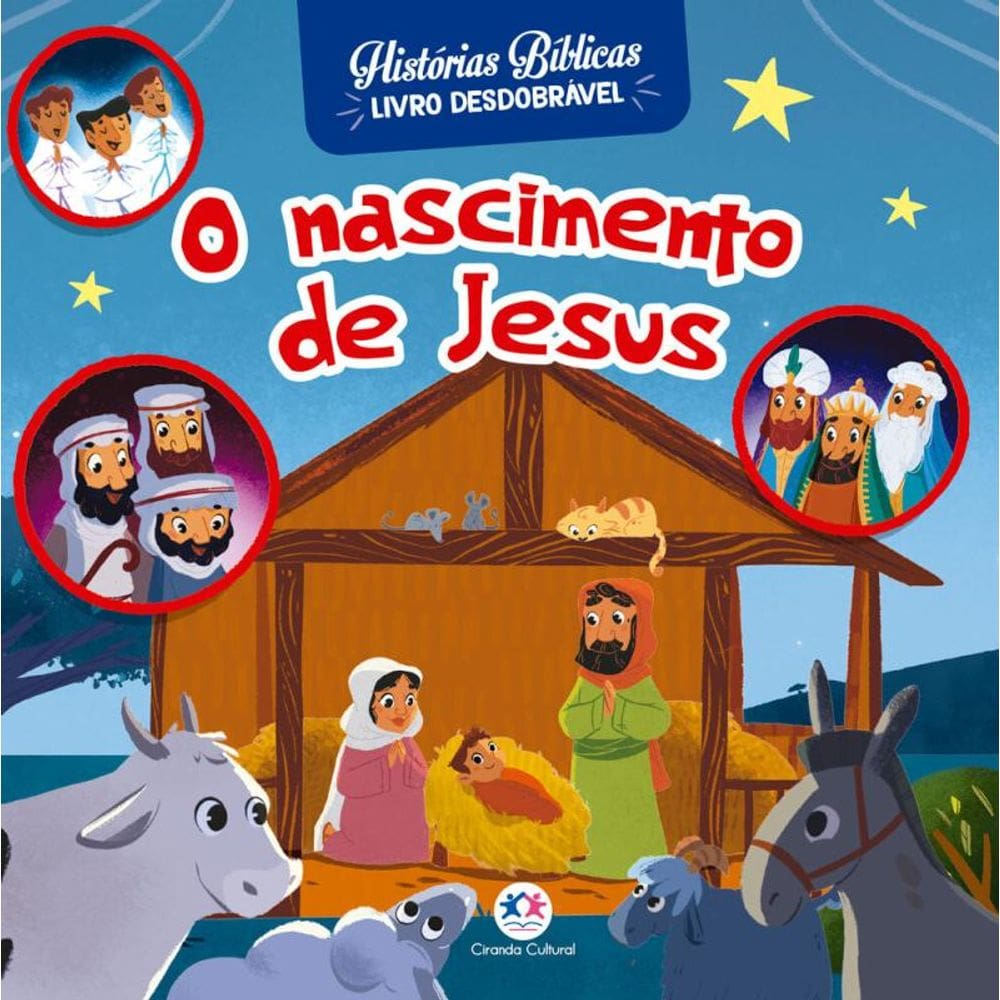 O Nascimento de Jesus - com abas desdobrável