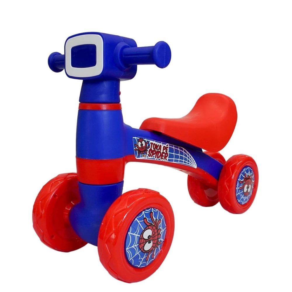 Mini Motoca Infantil Toka Pé Kendy Com Luz, Som e Equilíbrio, Suporta Até 16kg