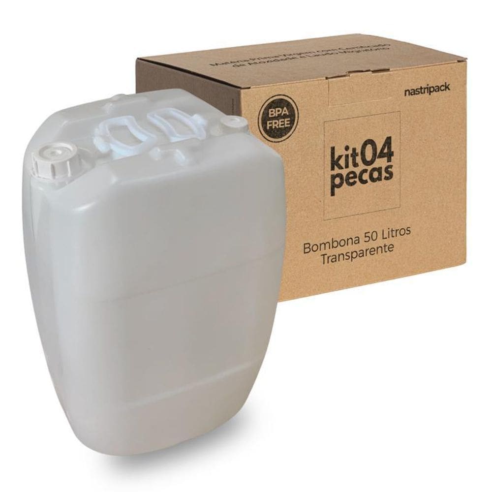 Bombona Vazia De 50 Litros - 4 Pçs