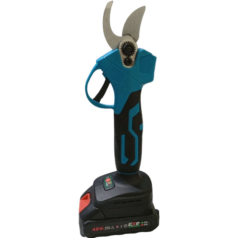 Tesoura Eletrica Poda Corta Galho Arvore Plantas Jardim Jadinagem Podador Sem Fio Tesourao Bateria Recarregavel