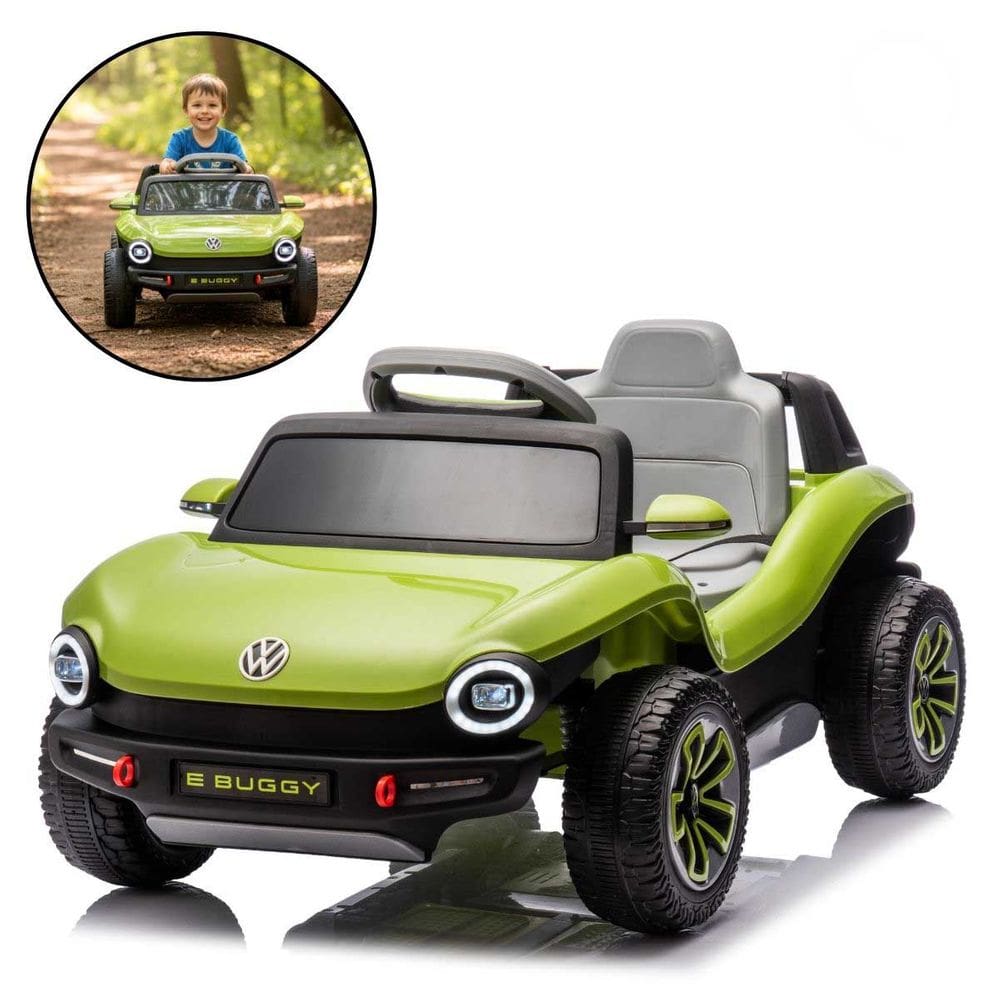 Mini Carro Elétrico 12V Volkswagen Buggy Controle Remoto Infantil Importway Bw432 Motorizado