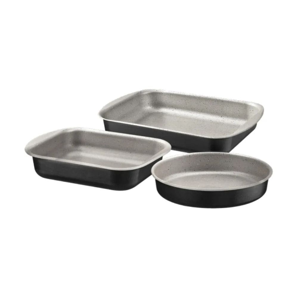 Jogo de Assadeiras Brasil - Preto - 3 Peças - Tramontina