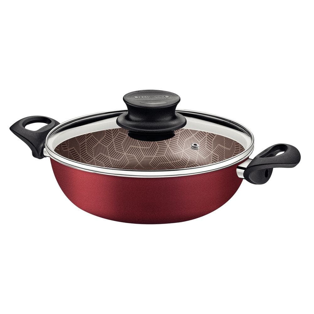 Fritadeira Paris Vermelha com Tampa - 2,8L - Tramontina