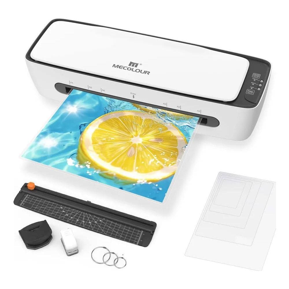 2X Plastificadora Laminadora 6 Em 1 Refiladora A4 Multifunci