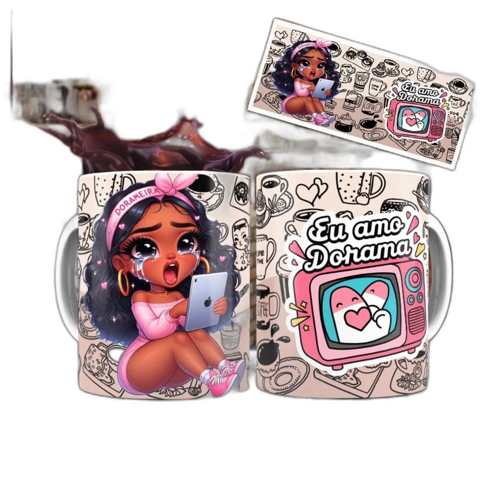 Caneca Personalizada Café E Dorama