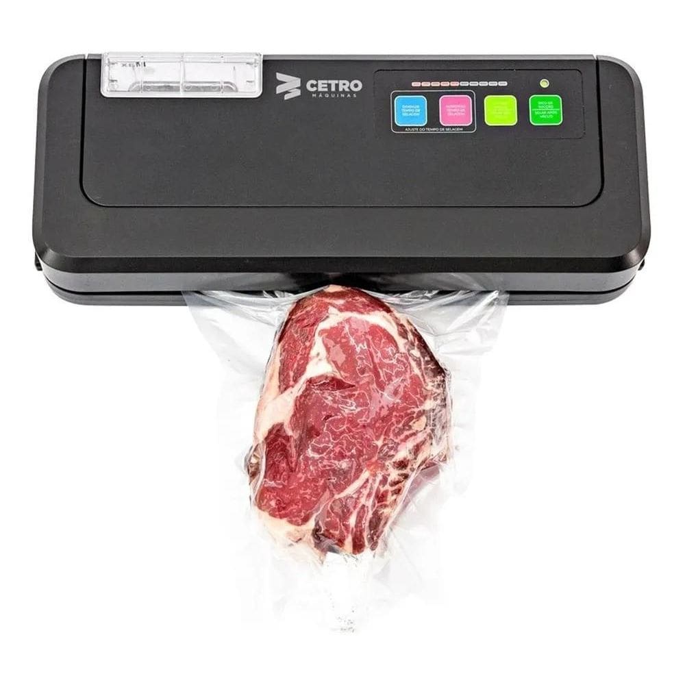 2X Seladora A Vácuo Automática Com Reservatorio