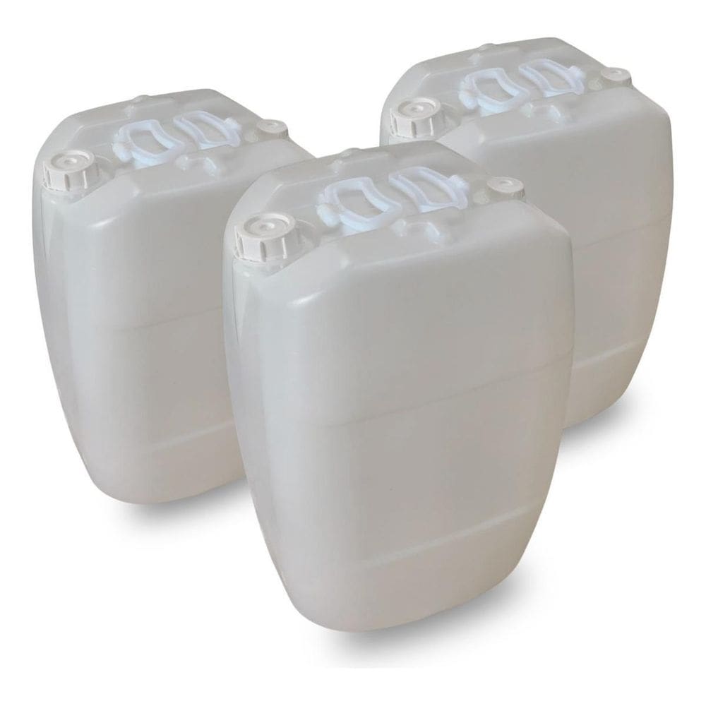 Bombona Transparente 50L Para Esfregão - 3 Pçs