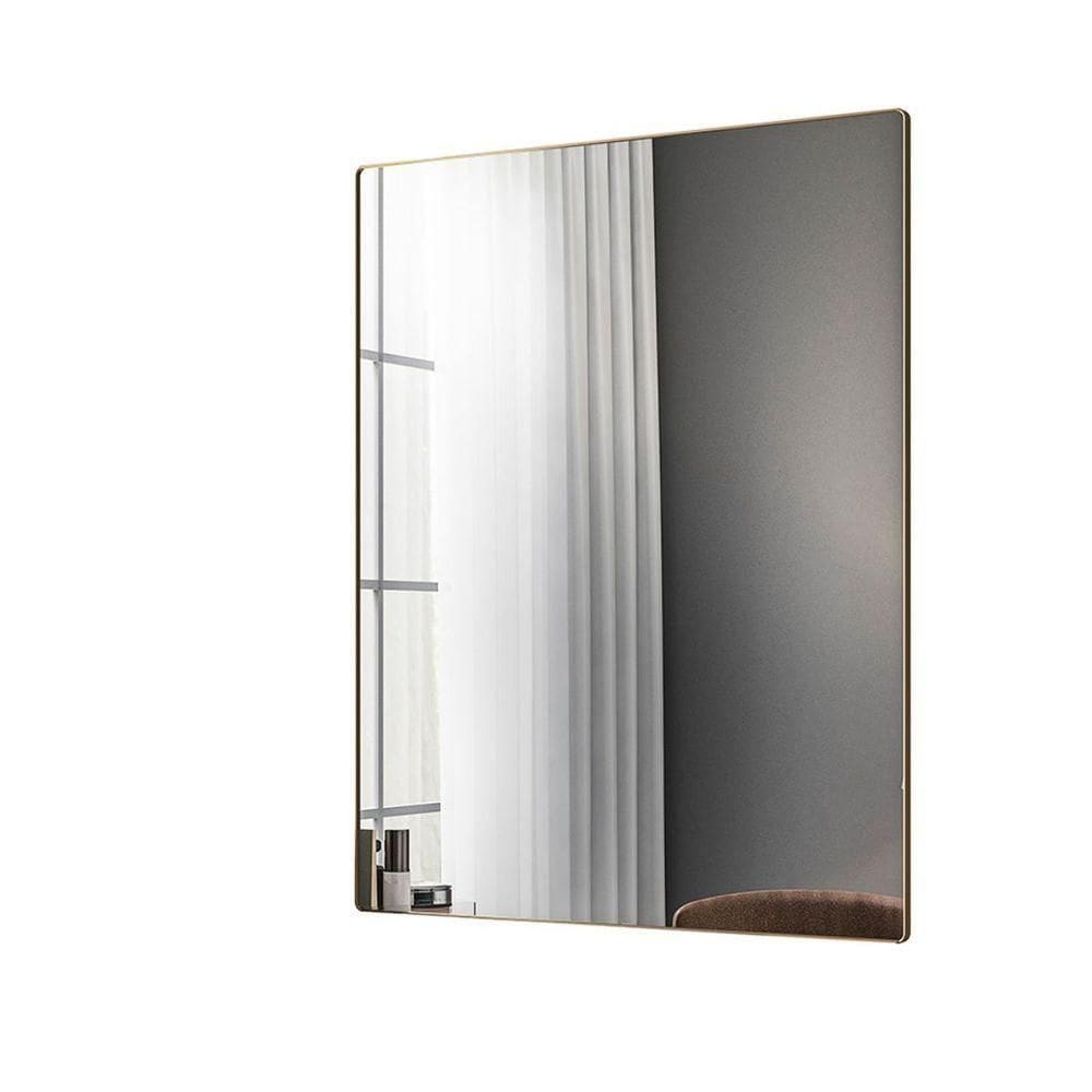 Espelho Decorativo Star Com Moldura Dourado