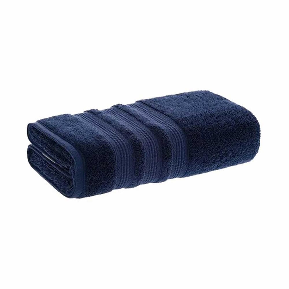 Toalha Banho Suprema 100% Algodão Azul Naval Karsten