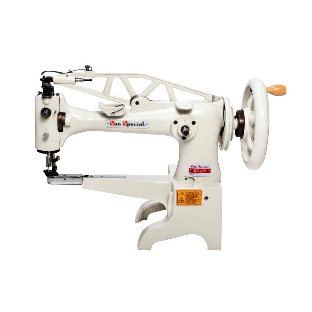 Máquina De Braço Para Remendo-Ss2972-Completa Com Mesa