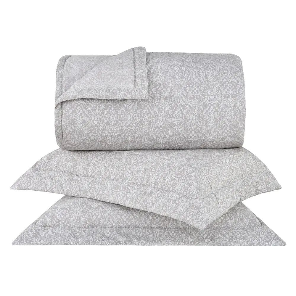 Jogo de Colcha Valence Gran Percalle 200 Fios - Queen - 3 Peças - Buddemeyer