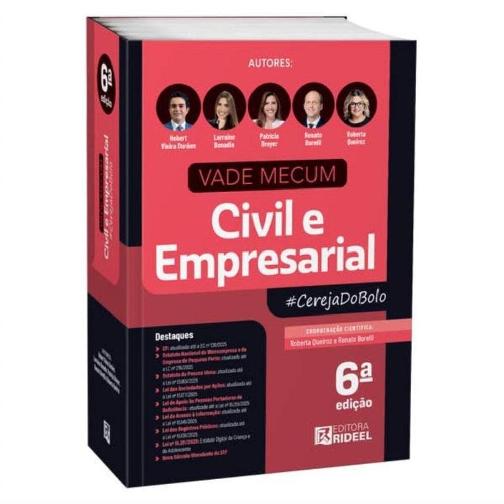 Vade Mecum Civil e Empresarial #cerejadobolo - 2ª fase da OAB   EXAME 45