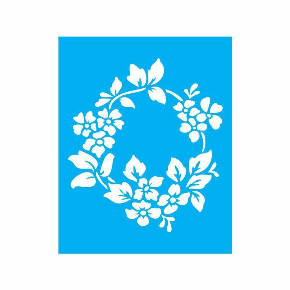 Stencil Tamako Estampa - 20X25Cm - Ref 9077