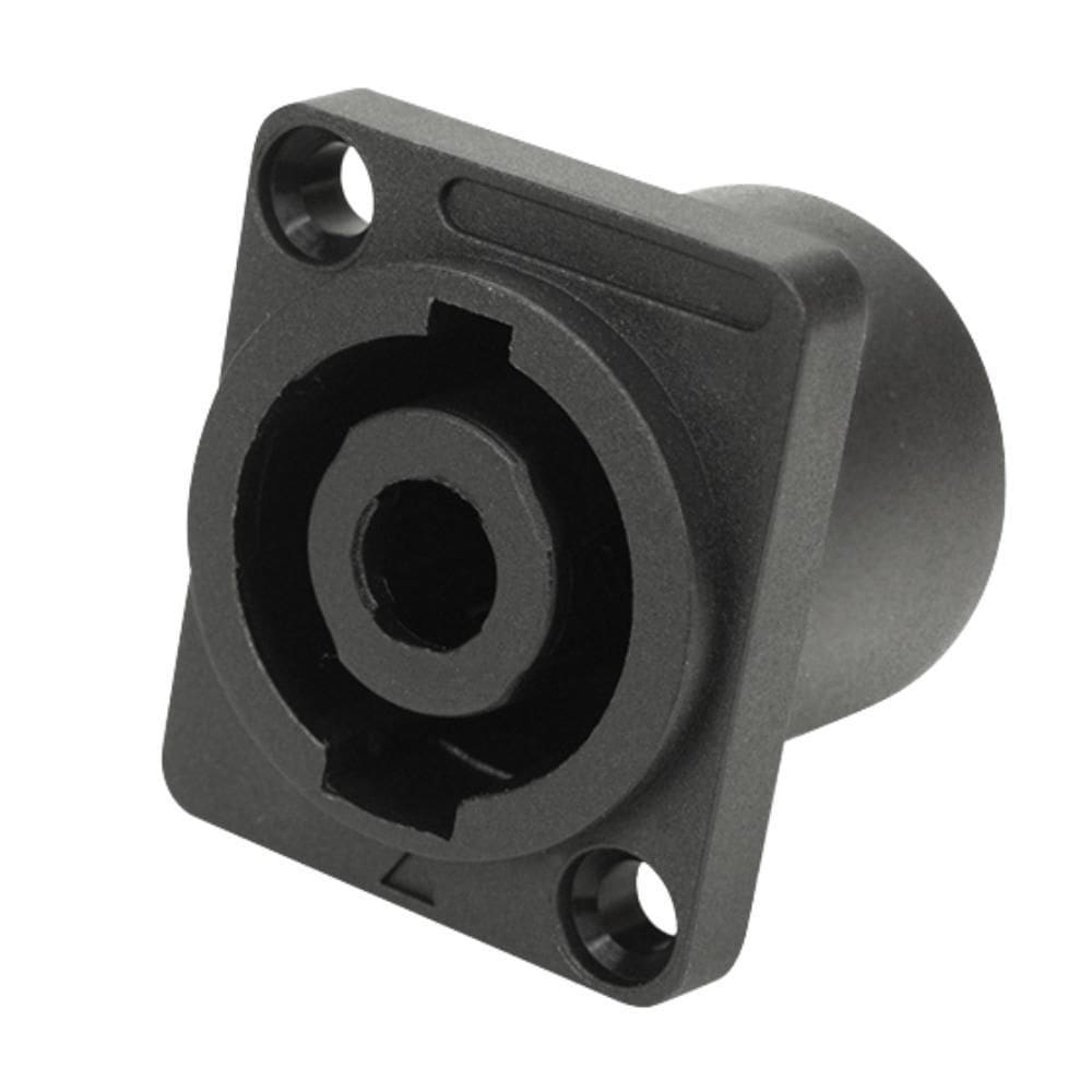 Plug Conector Jack Speakon Femea 4 Vias Polos Painel