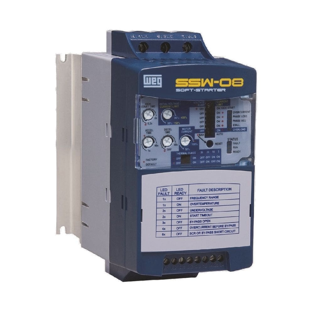 Chave De Partida Softstarter Weg Ssw08 130a 220575v