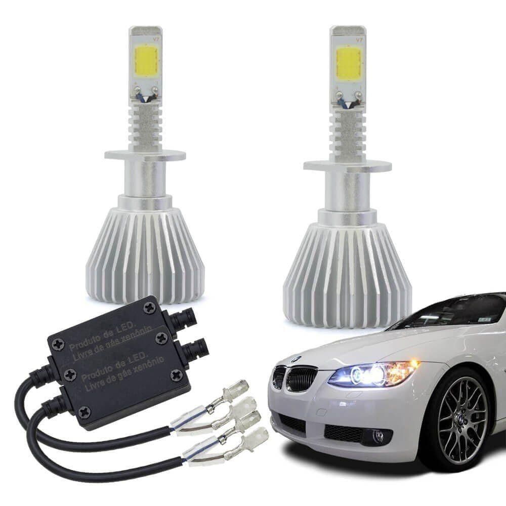 Lâmpada Multilaser Super Led H1 6200k Par