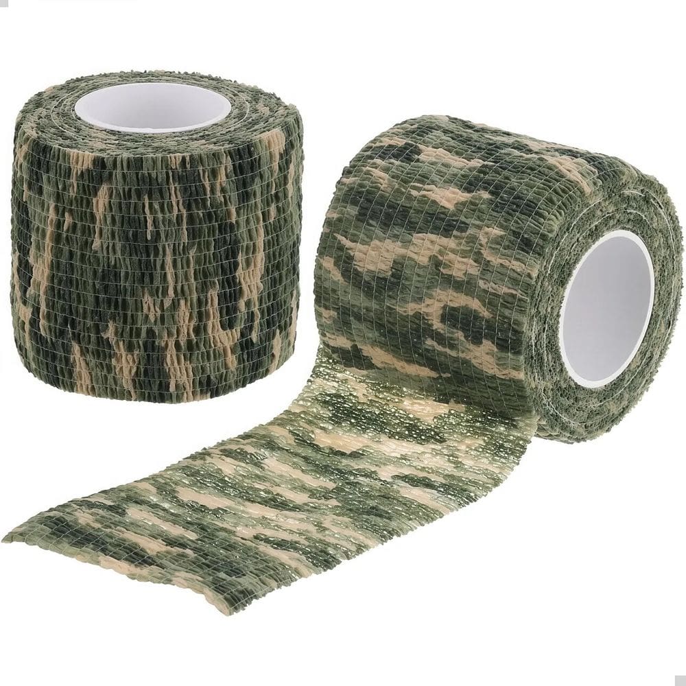 2 Rolos Fita Camuflagem Autoadesiva 5cm