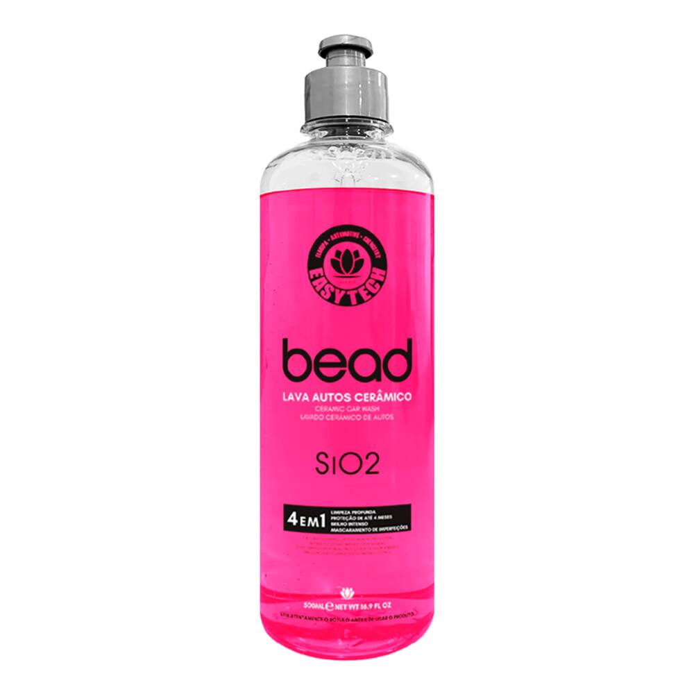 Lava Autos c/ Proteção Cerâmica 4 em 1 Bead 500ml Easytech