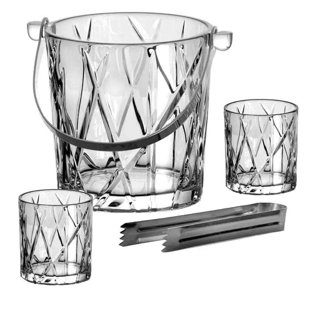 Kit Whisky Forest Vidro 4 Peças - H`Hermitage